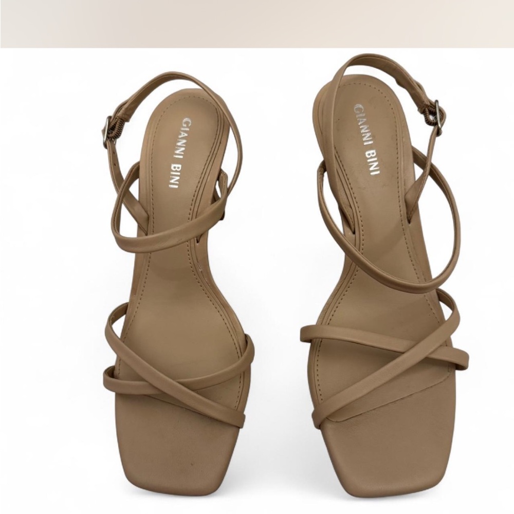 Gianni Bini Tan Strappy Sandals